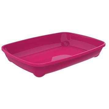 Moderna Arist-O-Tray Small МОДЕРНА АРІСТ-О-ТРЕЙ туалет для кошенят, 37х27х6см , Яскраво-рожевий см., 37(Д) х 27(Ш) х 6(В) см. C120328 фото