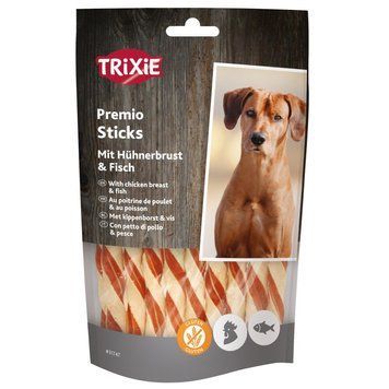 Ласощі Trixie Premio Fish Chicken Sticks для собак з куркою та рибою 80 г 4011905317472 фото