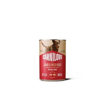 Carnilove Lamb & Wild Boar for Adult Dogs с ягненком и кабаном для взрослых собак, 400г 8595602582822 фото