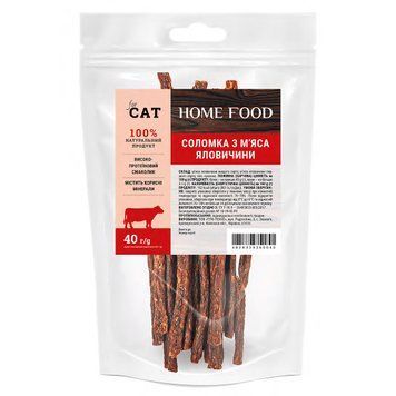 Лакомство для кошек Соломка из мяса говядины, 40 г 3039004 фото