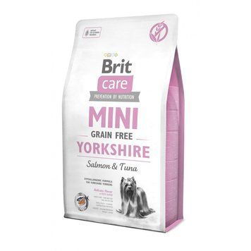 Brit Care Grain Free Mini Yorkshire для йоркширських тер_єрів з лососем та тунцем, 2 кг 8595602520190 фото