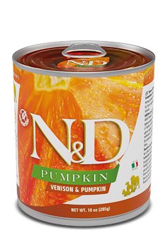Farmina N&D Grain Free VENISON & PUMPKIN ALL BREEDS з олениною та гарбузом, 285 г 190863 фото