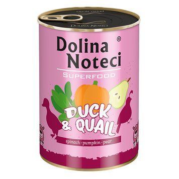 Dolina Noteci Superfood для собак из утки и перепела,400 г DN 800 (596) фото