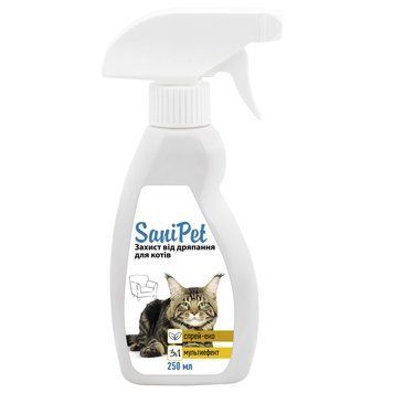 Спрей-отпугиватель ProVET Sani Pet для кошек, 250 мл (для защиты от царапания) 4823082405640 фото