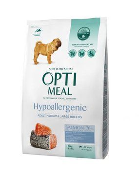 Optimeal Dog Adult Medium and Large Breeds Hypoallergenic 4820215364423 фото