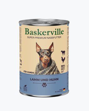 Baskerville Ягня та півень для собак, 400г 1004230 /21529 фото