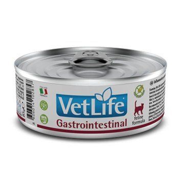 Farmina VetLife Gastrointestinal с курицей и рыбой для кошек и кошек при нарушении пищеварения, 85г 160560 фото