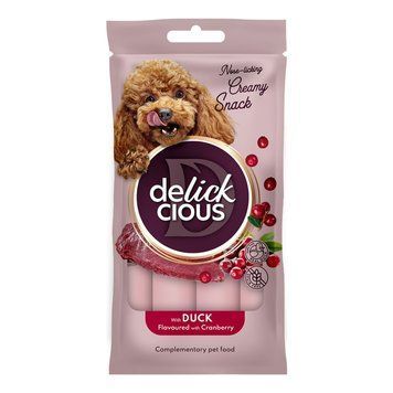DELICKCIOUS крем-лакомство с уткой и клюквой, 60г D6211101 фото