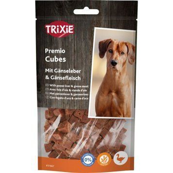 Ласощі Trixie Premio Guse Liver Cubes для собак кубики з гусячою печінкою 100 г 4011905318677 фото