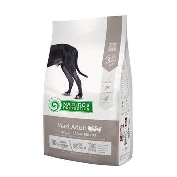 Nature's Protection Maxi Adult Large Breeds Сухий корм для дорослих собак великих порід з м'ясом птиці, 18 кг NPB46027 фото