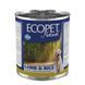 Farmina Ecopet Natural Dog &ndash; консерви Фарміну з ягням та рисом для собак 1шт 167512 фото 1