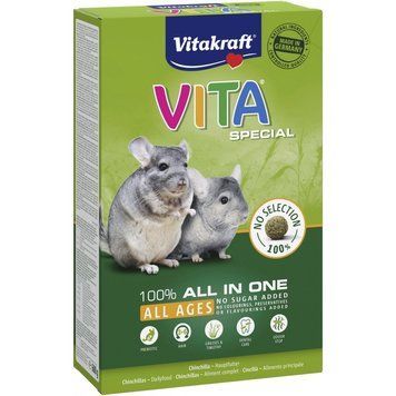 Корм Vitakraft Vita Special для шиншил, 600 г 4008239258472 фото