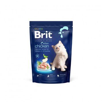 Brit Premium Cat by Nature Kitten для кошенят, з куркою, 800 г 8595602553037 фото