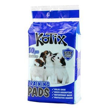 Пеленки для собак одноразовые экстрабсорбирующие Pet Training Pads Kotix Premium, 60х40 см PM604050 фото