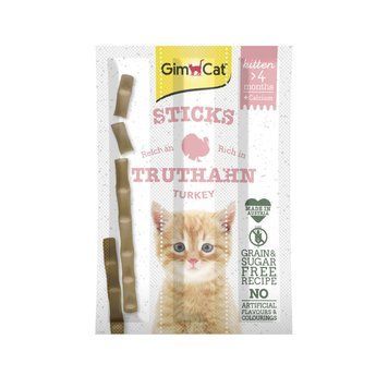 Лакомство GimCat Gimpet Kitten Мясные палочки для котят, 3 шт 4002064420448 фото