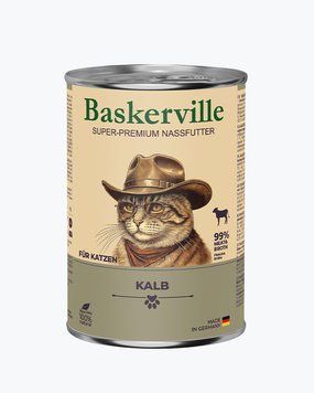 Baskerville для кошек Телятина, 400г 1004255 /21549 фото