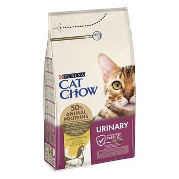 Сухий корм CAT CHOW Urinary для дорослих котів для підтримки здоров'я сечовивідної системи, з куркою, 1,5 кг 5997204514387 фото