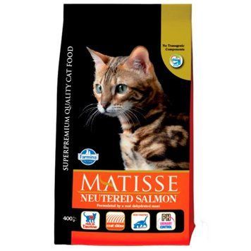 Farmina Matisse Cat Neutered Salmon с лососем для стерилизованных кошек, 1,5 кг 179044 фото