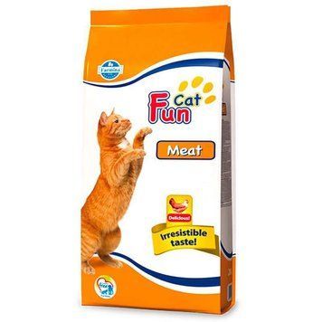Farmina Fun Cat Meat с курицей для кошек с нормальным уровнем физической активности, 20кг 156441 фото