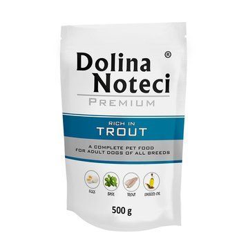 Dolina Noteci Premium для собак с форелью, 500 г DN 800 (083) фото