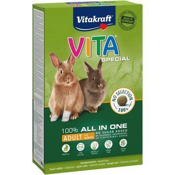 Корм Vitakraft Menu Vita Special для кроликов, 600 г 4008239253149 фото