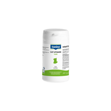 Вітамінний комплекс Canina Cat-Vitamin Tabs для котів 100 табл. 4027565210312 фото
