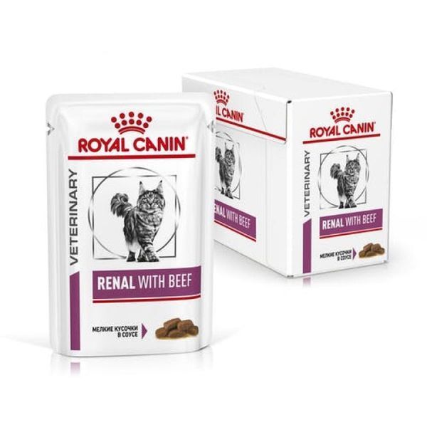 RENAL CAT BEEF (шматочки у соусі) 85г 40310010 фото