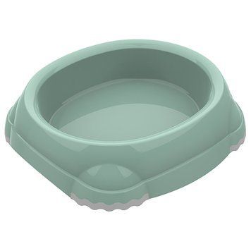 Moderna Smarty Bowl X-Small МОДЕРНАЯ СМАРТИ миска для кошек, 210мл, Светло зеленый см., 0.21 л., 14.7(Д) x 13(Ш) x 3.4(В) см. H100378 фото