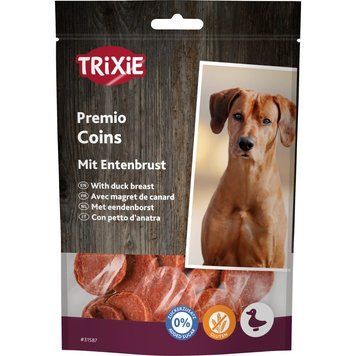 Ласощі Trixie Premio Duck Coins для собак монетки з качкою 80 г 4011905315874 фото