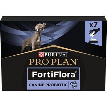 Пробиотик PRO PLAN FortiFlora для взрослых собак и щенков для поддержания нормальной миклофлоры желудочно-кишечного тракта, 7х1 г 8445290041210 фото