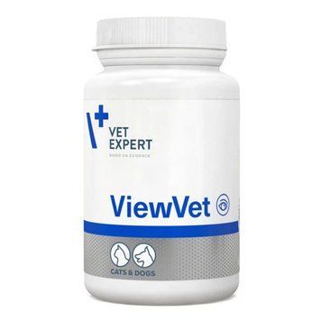 Vet Expert ViewVet &ndash; добавка Вет Експерт ВьюВет для підтримки функції очей котів та собак 45табл 202580 фото