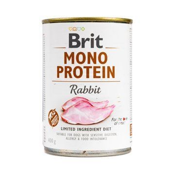 Brit Mono Protein Dog с кроликом (400г) 8595602555376 фото