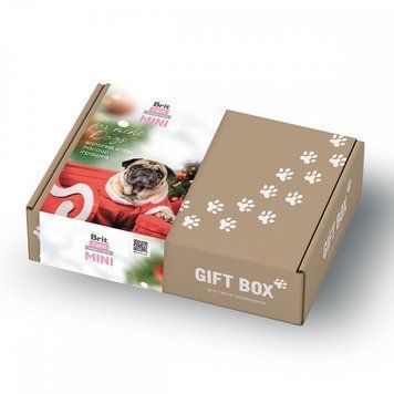 Подарочный бокс Brit Care Small Breed "Новогодний" для собак малых пород 2700000034972 фото