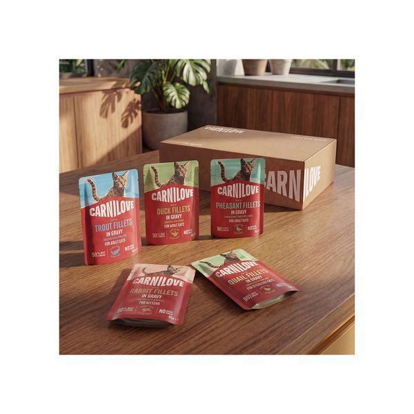 Carnilove Gravy Multipack для кошек в соусе в ассортименте 12x85г 8595602582747 фото