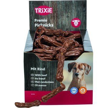Ласощі Trixie Premio Picknicks для собак Сосиски з яловичиною 8 см 8 г 200 шт 4011905274812 фото