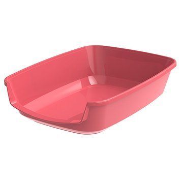 Moderna Maryloo Small МОДЕРНА МЕРІЛУ СМОЛ туалет для кошенят, 37х27х9см , Кораловий см., 37(Д) х 27(Ш) х 9(В) см. BX00371 фото