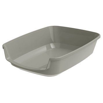 Moderna Maryloo Small МОДЕРНА МЕРІЛУ СМОЛ туалет для кошенят, 37х27х9см , Теплий сірий см., 37(Д) х 27(Ш) х 9(В) см. BX00330 фото