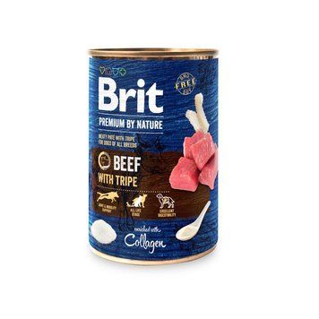 Brit Premium by Nature с говядиной и рубцом для собак 400г 8595602561834 фото