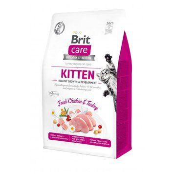 Brit Care Cat Grain Free Kitten Healthy Growth and Development для котят для здорового роста и развития, 400г 8595602540686 фото