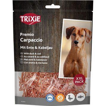 Ласощі Trixie Premio Carpaccio XXL для собак з качкою та рибою 80 г 4011905318042 фото