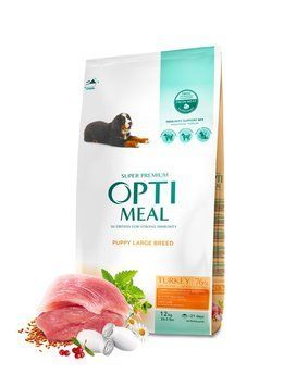 Optimeal Puppy Large Breed 4820215363822 фото