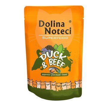 Dolina Noteci Superfood для кошек с уткой и говядиной, 85 г DN 85 (760) фото